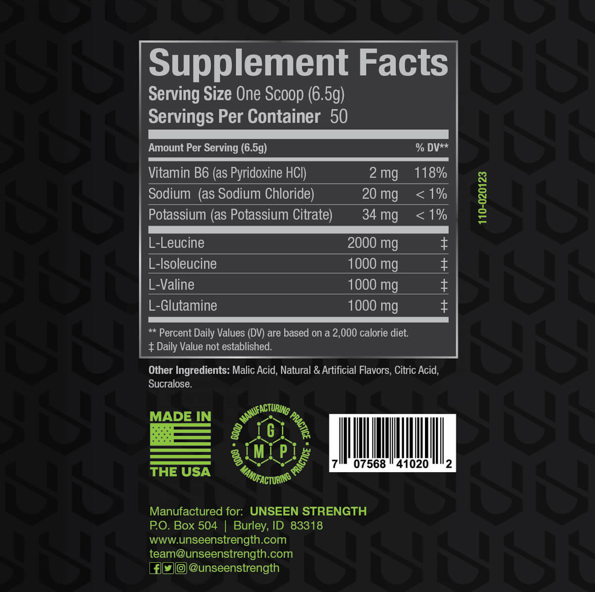 BCAAs - Brazilian Limeade