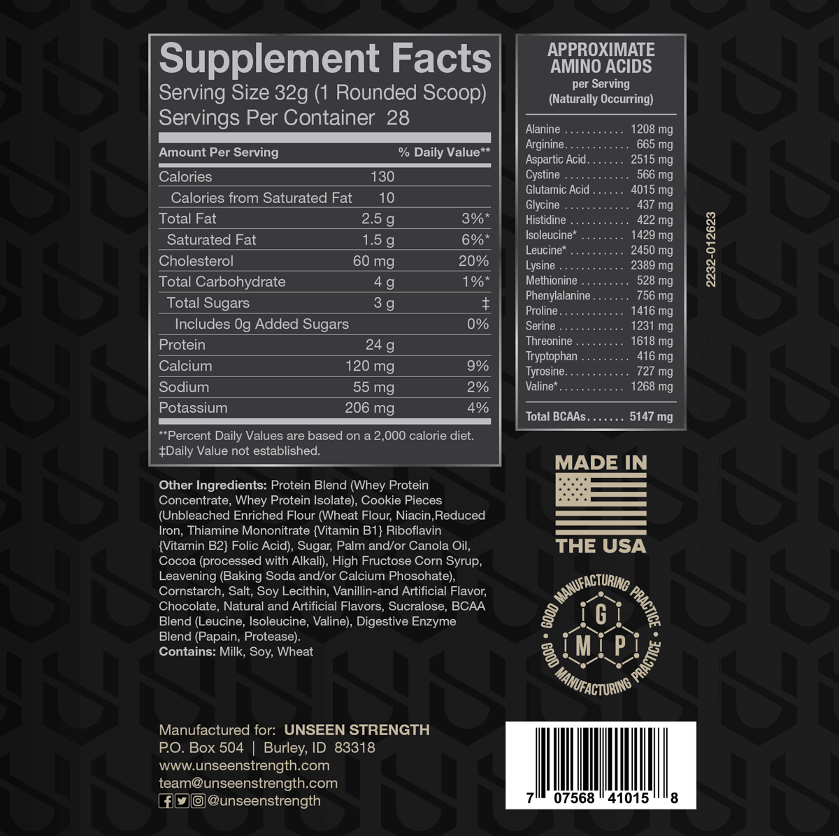 Whey Protein - Cookies and Cream